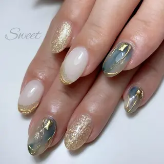 ネイル sweet 仲野陽子のネイルデザイン