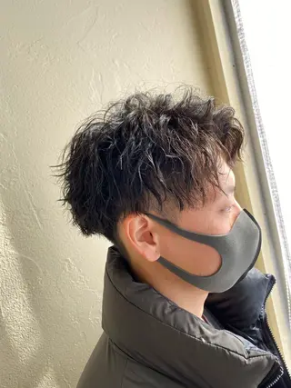 ショート メンズ 岩田 拓海のヘアスタイル