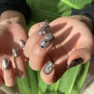 ネイル ☆ -ˋˏ ⋆Oli nailෆ ̖́-のネイルデザイン