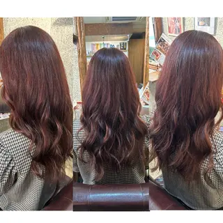 セミロング カラー KURAKU羽根木店所属・藤田 衣子のヘアスタイル