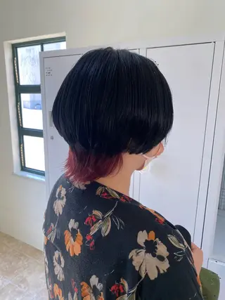 ミディアム 【nui 茨木】 原田美紅のヘアスタイル