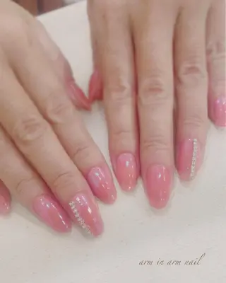 ネイル arm in arm ︎✿Yamamotoのマツエク・マツパデザイン