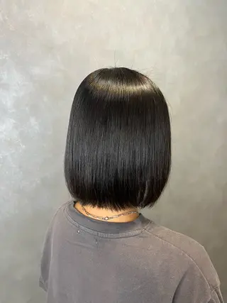 ショート 【カラー・縮毛矯正】 大高結人のヘアスタイル