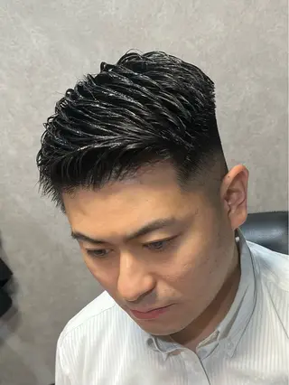 ショート パーマ CuMARi所属・🔥メンズパーマ専門 歴８年🔥のヘアスタイル