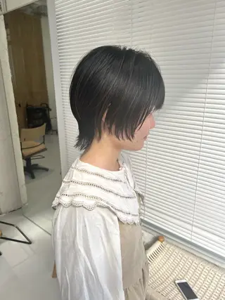 ショート ショートボブ／川崎 子安健太のヘアスタイル