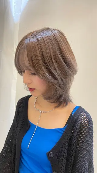 カラー 𝙢𝙞𝙮𝙪🎀 girly hairのヘアスタイル