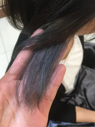 ショート カラー 永井 大希のヘアスタイル