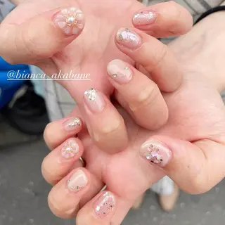 ネイル Bianca赤羽 松元🥣🫧のネイルデザイン