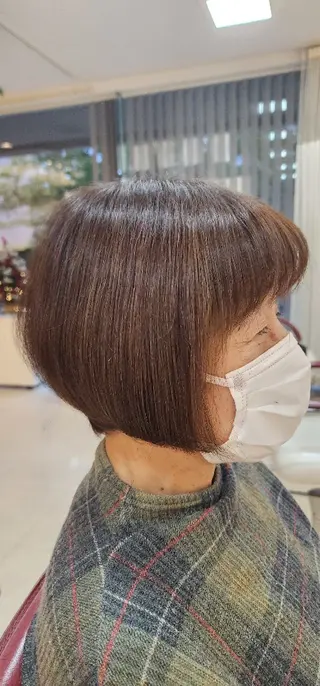ミディアム カラー hairmake Juinのヘアスタイル