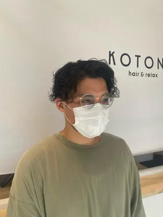 パーマ メンズ Seymour  and    Sons所属・🌷Asuka /レイヤーカット🌷のヘアスタイル