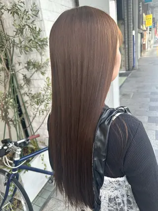 ロング EARTH岐阜 林のヘアスタイル