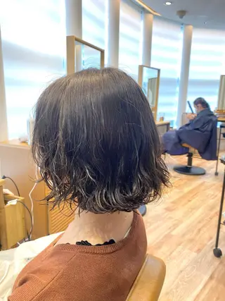 ショート ❤️パーマ美容師✂︎ 井口美緒のヘアスタイル
