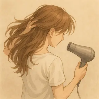 セミロング ふらっと　美容室 by esthairのヘアスタイル