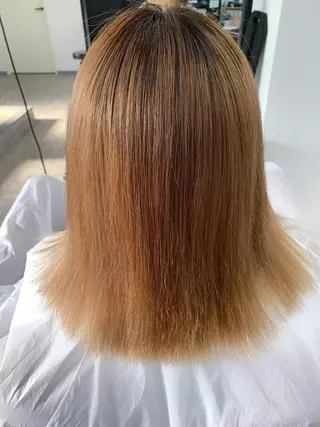 セミロング 🥇近藤 恭輔🥇 Recharme新保のヘアスタイル