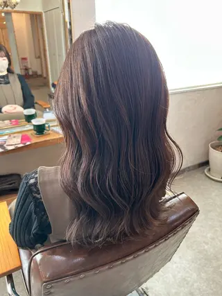セミロング カラー 🌼🌜RIKA 🌛🌼のヘアスタイル