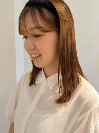 ミディアム KOCHAB所属・三谷 はるなのヘアスタイル