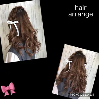 セミロング ヘアサロンオスカー 岸和田蛸地蔵店のヘアスタイル