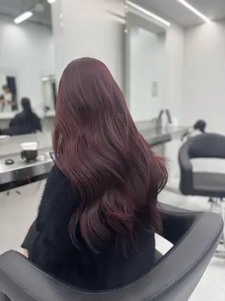 セミロング カラー 🎀愛されgirly ヘア🫧Ayakaのヘアスタイル