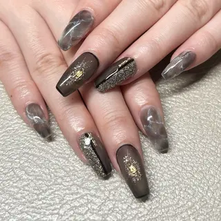 ネイル she nail studio所属・パラジェル/スカルプ salonOerbaのネイルデザイン