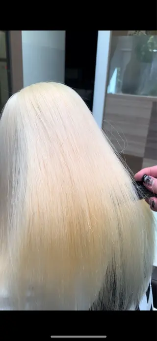 ロング カラー ハイトーン/デザイン 💎ryuyaのヘアスタイル