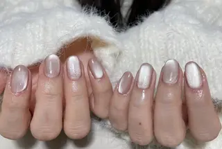 ネイル By moonネイル 🌷ワンホン/韓国風のネイルデザイン