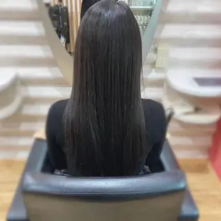 ロング カラー カラーダメージが艶々 『ケア特化店』KONのヘアスタイル