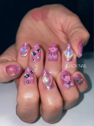 ネイル JACK NAIL 💜Ayakaのネイルデザイン