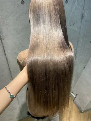 ロング カラー 🧸プルエクステ❤︎ ネイルKAO🧸のヘアスタイル