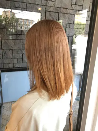 ミディアム La fith hair rond 立川店所属・kyosuke 透明感カラーのヘアスタイル