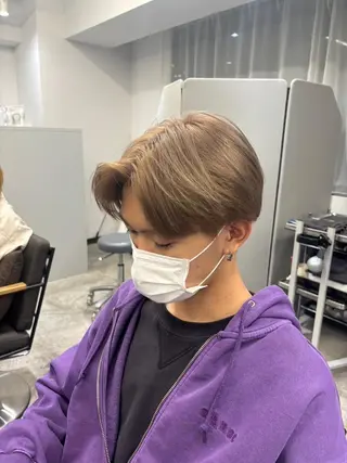 ショート 絶対可愛い暖色カラー 🌷うる艶✨山下七海のヘアスタイル