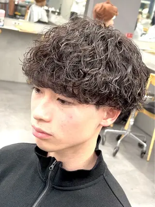 ショート パーマ メンズ メンズ特化型美容師 sakuraのヘアスタイル