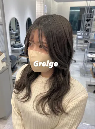 ロング カラー 𝑬𝑰𝑲𝑰/ 金沢駅西口店のヘアスタイル