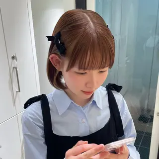 ショート カラー Parve Mix /頓宮 稚愛🤍のヘアスタイル