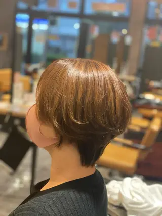 ショート 尾崎 優也のヘアスタイル