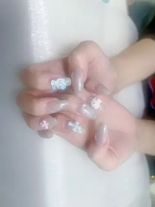 ネイル スカルプ長さ出し専門店　MIMI nailsalon 上野店所属・RIN Amiのネイルデザイン