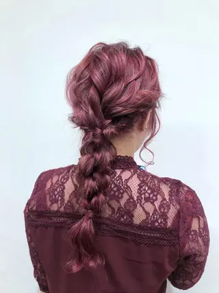 ヘアアレンジ KANAMI日暮里 韓国ヘア・メイクのヘアスタイル