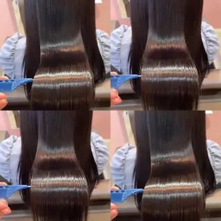 ロング ekolu所属・髪質改善・縮毛矯正 特化・ユウシンのヘアスタイル
