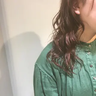 ロング カラー しのはら まどかのヘアスタイル