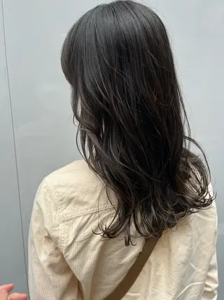 セミロング カラー ⭐️ アユミ⭐️のヘアスタイル