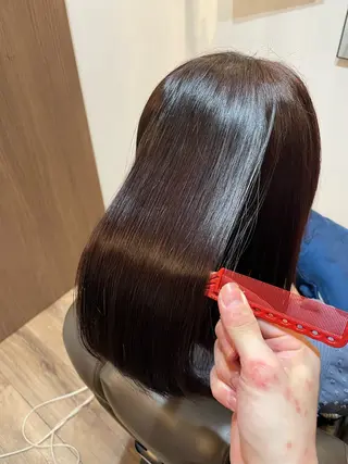 ミディアム 浅川 恵太のヘアスタイル