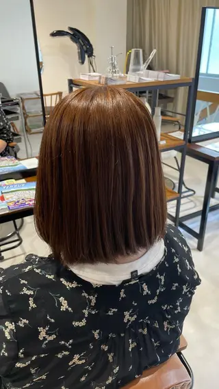 カラー amoretto 天文館店kiraのヘアスタイル