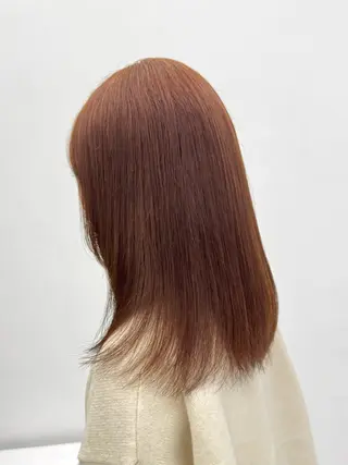 ミディアム カラー 原宿 ツヤカラー🫧 ちり🍎のヘアスタイル