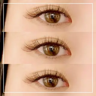 マツエク・マツパ KNACK eye lash RISAのマツエク・マツパデザイン