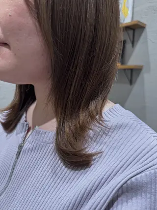 ミディアム kiitos所属・透明感・脱赤味カラー ▫️雪野花のヘアスタイル