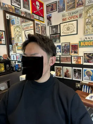 ショート メンズ CribHoodbarbershop所属・白井 昇太のヘアスタイル