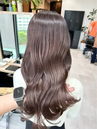 セミロング ✨透明感カラー 恵比寿HAYATO✨のヘアスタイル