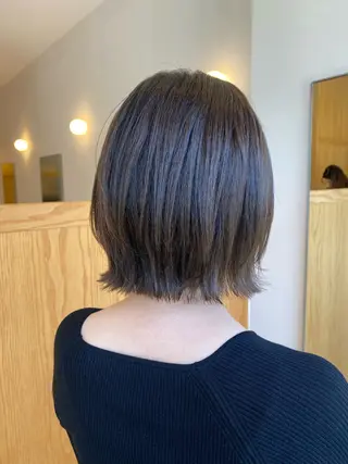 ミディアム カラー 艶髪🌟髪質改善✨ Zinaヤマダ チサのヘアスタイル