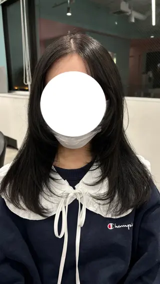 Wカラー/暖色/べ ージュりく©︎🐝のヘアスタイル