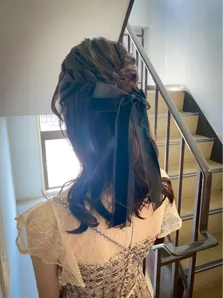 ヘアアレンジ iLuce所属・hair make もりした ゆうのヘアスタイル