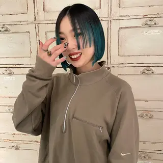 ショート カラー RorriM natsuのヘアスタイル